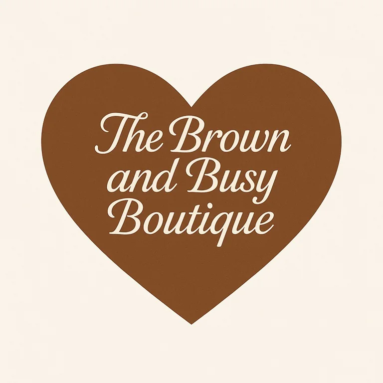 The Brown and Busy Boutique heart logo